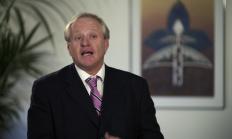 "A still from the video &lsquo;Brett Schimming - VET Reform&rsquo;."