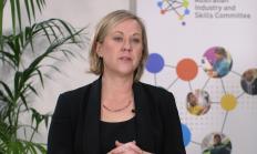 "A still from the video &lsquo;AISC Leader - Michelle Melbourne - Get involved&rsquo;."