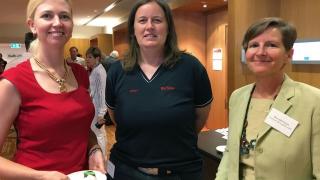 Rail IRC, Carol Hedrick; Rail IRC, Victoria Kent and Transport and Logistics IRC, Cathi Payne