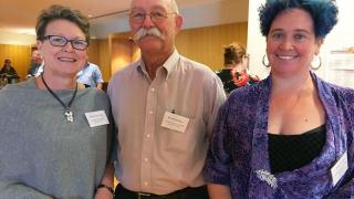 Culture and Related Industries IRC, Yvonne Webb; AISC member, Don Zoellner and AISC member, Megan Kirchner